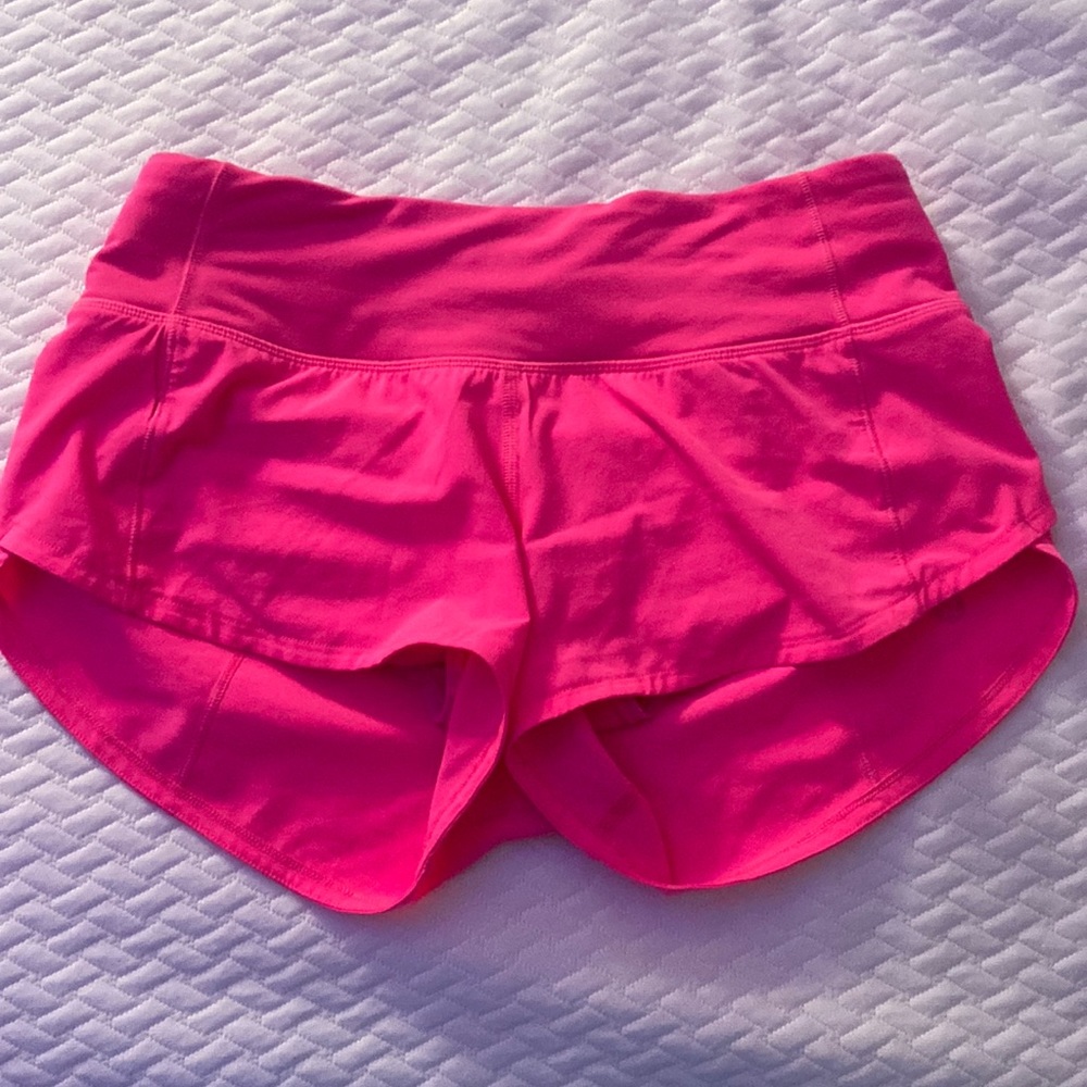 RARE prism pink lululemon shorts